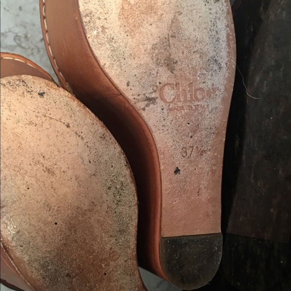 Chloé  |  tuscan calf wedge - Picture 6 of 8